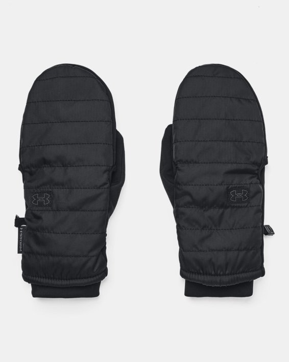 Men's UA Storm Insulated Run Gloves, Black, pdpMainDesktop image number 0